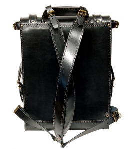 Ранец кожаный Unileather РА3К черный