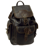 Рюкзак кожаный Unileather 3КБ КДК коричневый